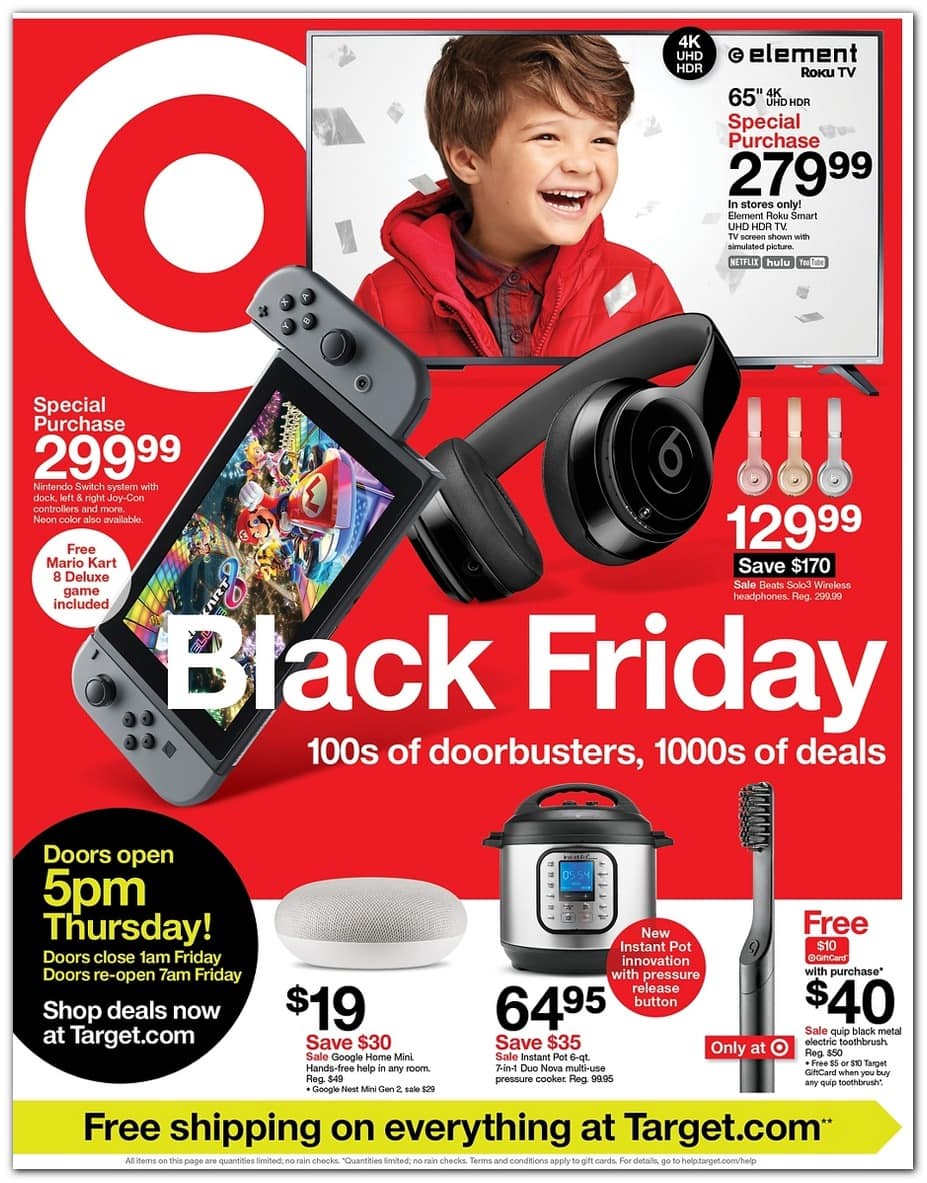 Target Black Friday Deals For 2021 Sneak Peak Starts 11 21 Thrifty 