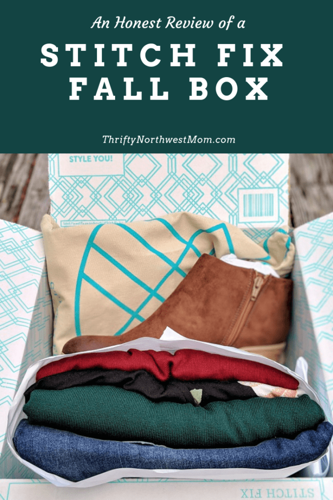 An honest review of a Stitch Fix Fall Box for Women