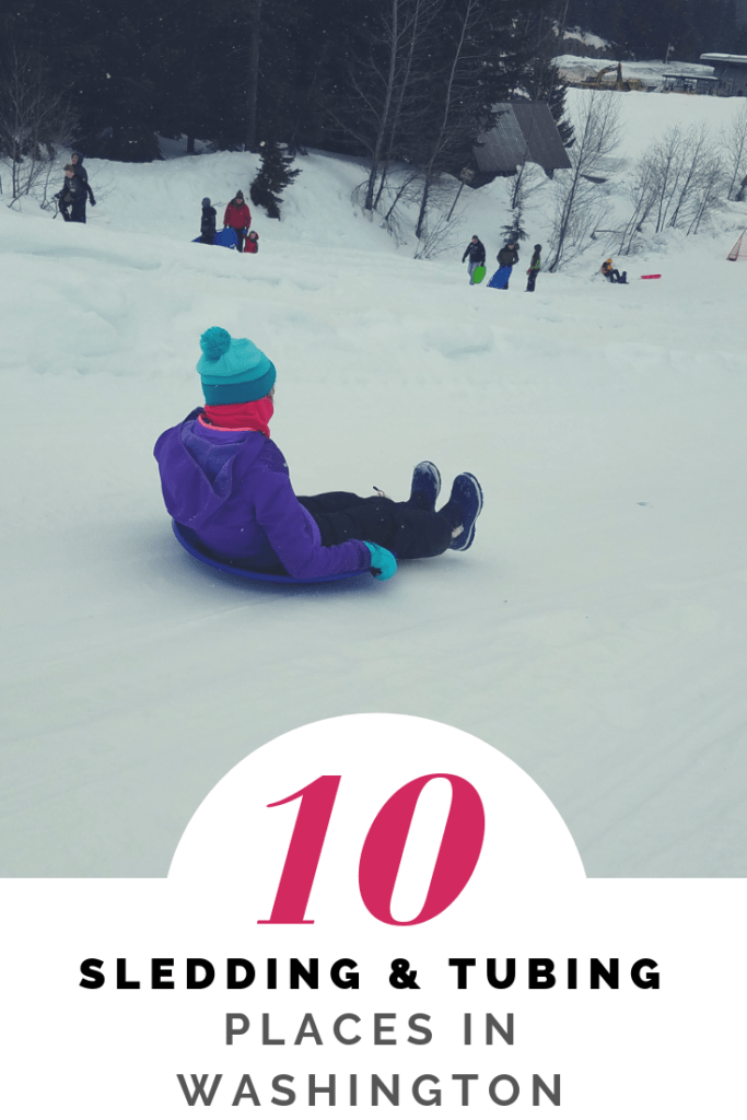 10+ Top Areas for Sledding and Snow Tubing in Washington for Families