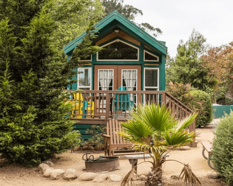 Koa cabin in Santa Cruz