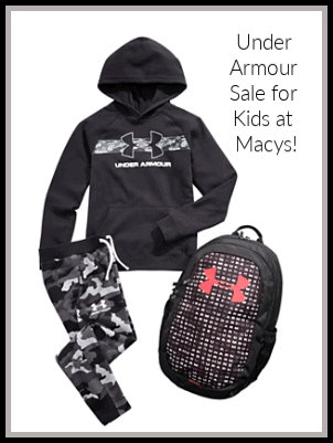 macy's under armour backpack