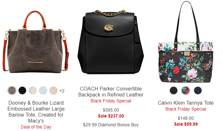 macys bags sale