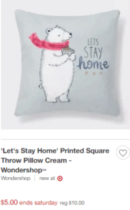 target christmas pillows