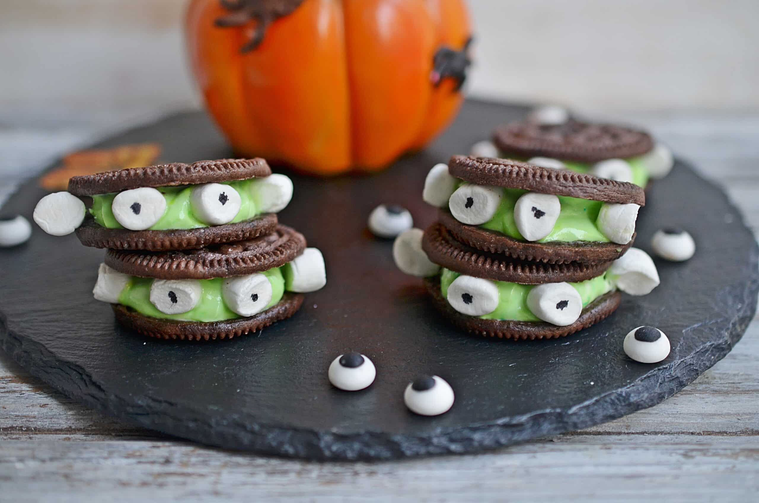 Frankenstein Halloween Cookies