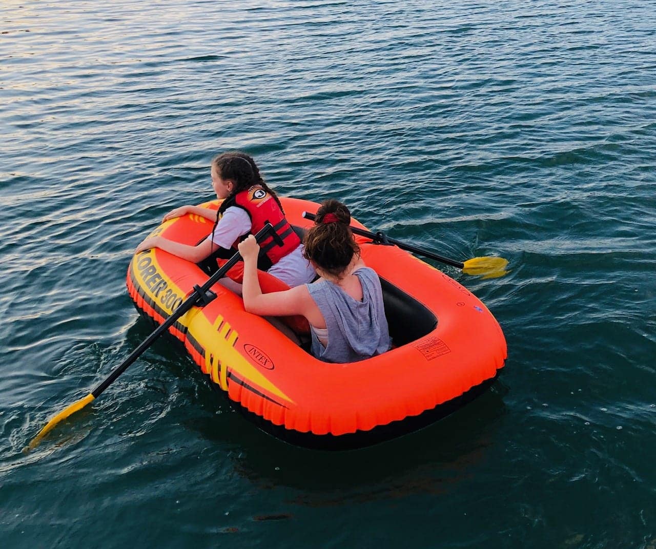 Intex Inflatable Boat - Affordable Way to Have Fun On The Water! - Thrifty  NW Mom
