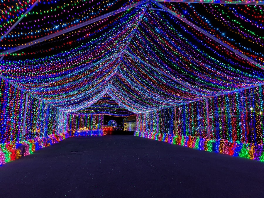 Holiday Magic Drive Thru Christmas Lights at the Washington State Fair