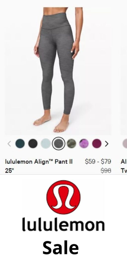 lululemon We Made Too Much sale beginning Aug 24: Tons of tights, bottoms,  shorts 