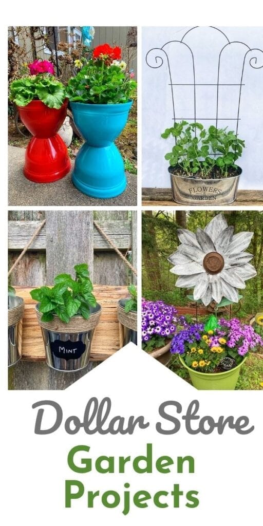 Dollar Store Garden Hacks – Projects Made With Supplies From The Dollar Store!