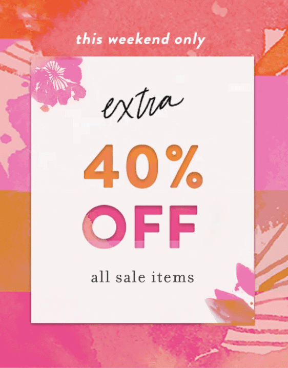 Anthropologie Sale - Extra 40% off Sale Items! - Thrifty NW Mom