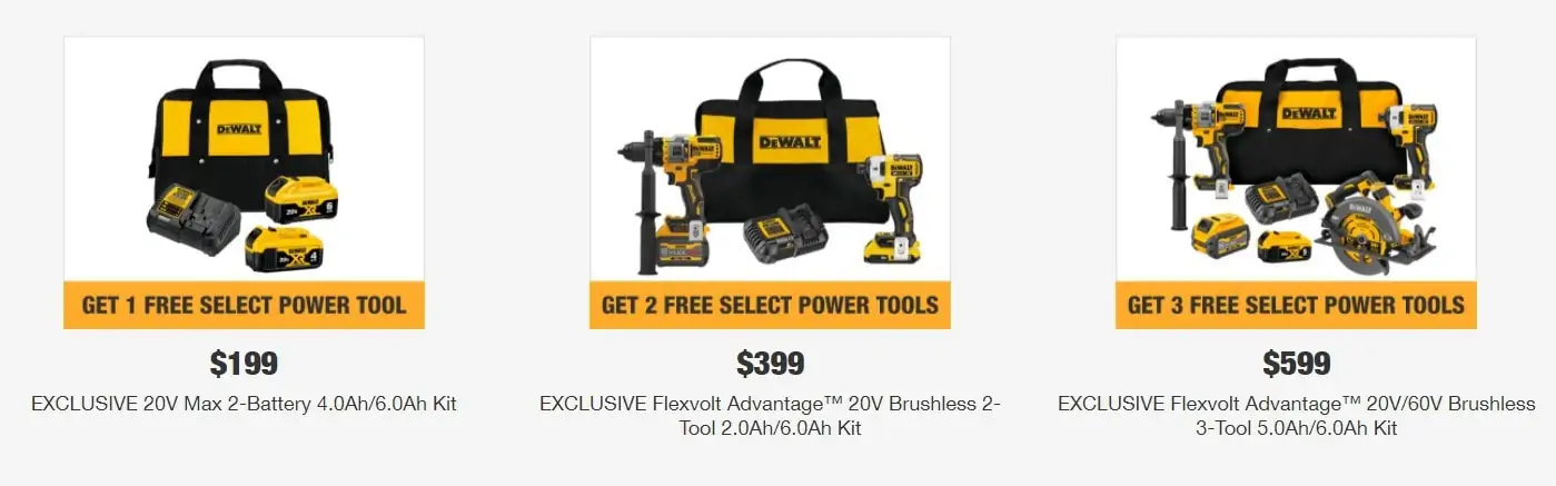 Home Depot Tool Sale - Up To 40% off + Free Tool Offers with Sets & More! -  Thrifty NW Mom