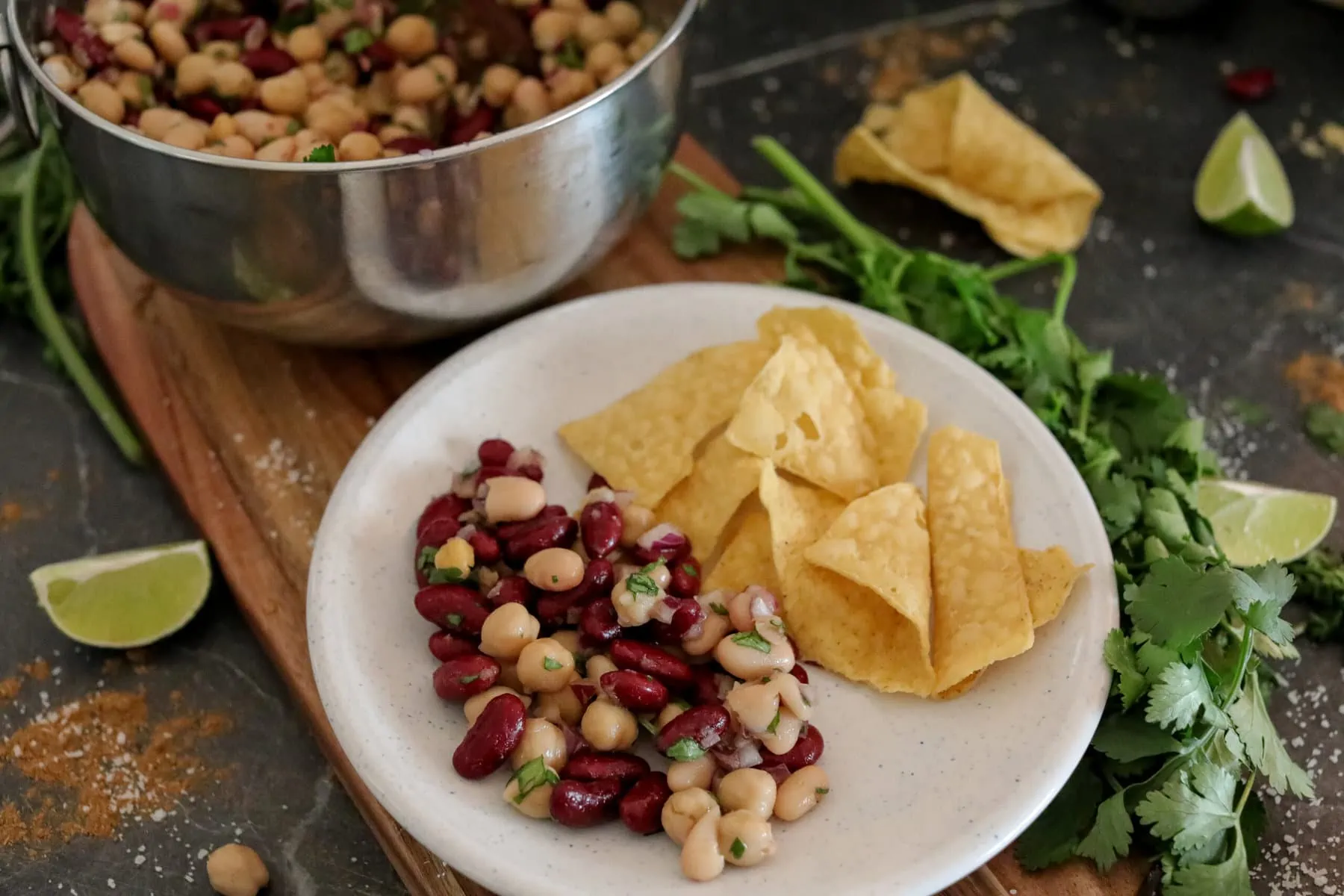 three bean salad