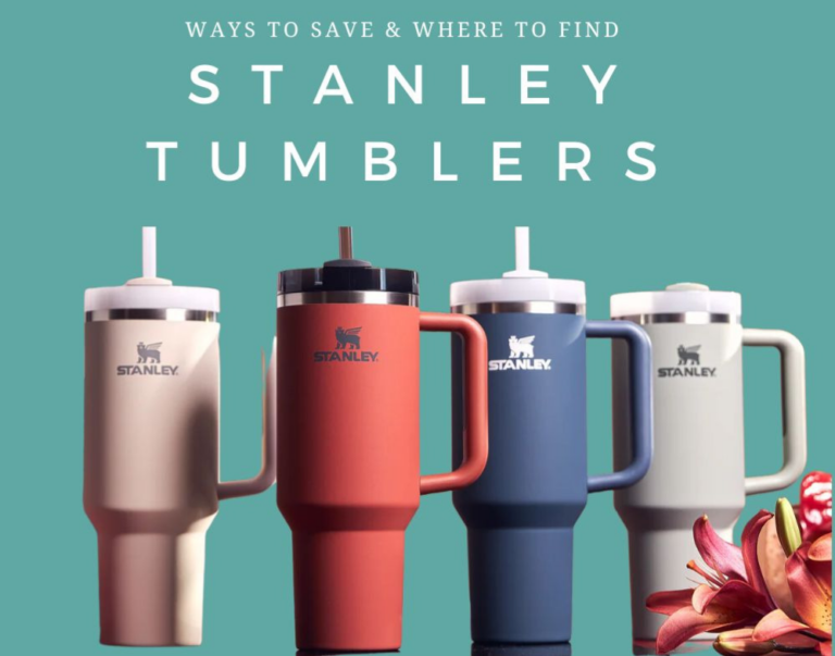 Stanley Tumblers (Including the Adventure Quencher) – Best Deals On Them!