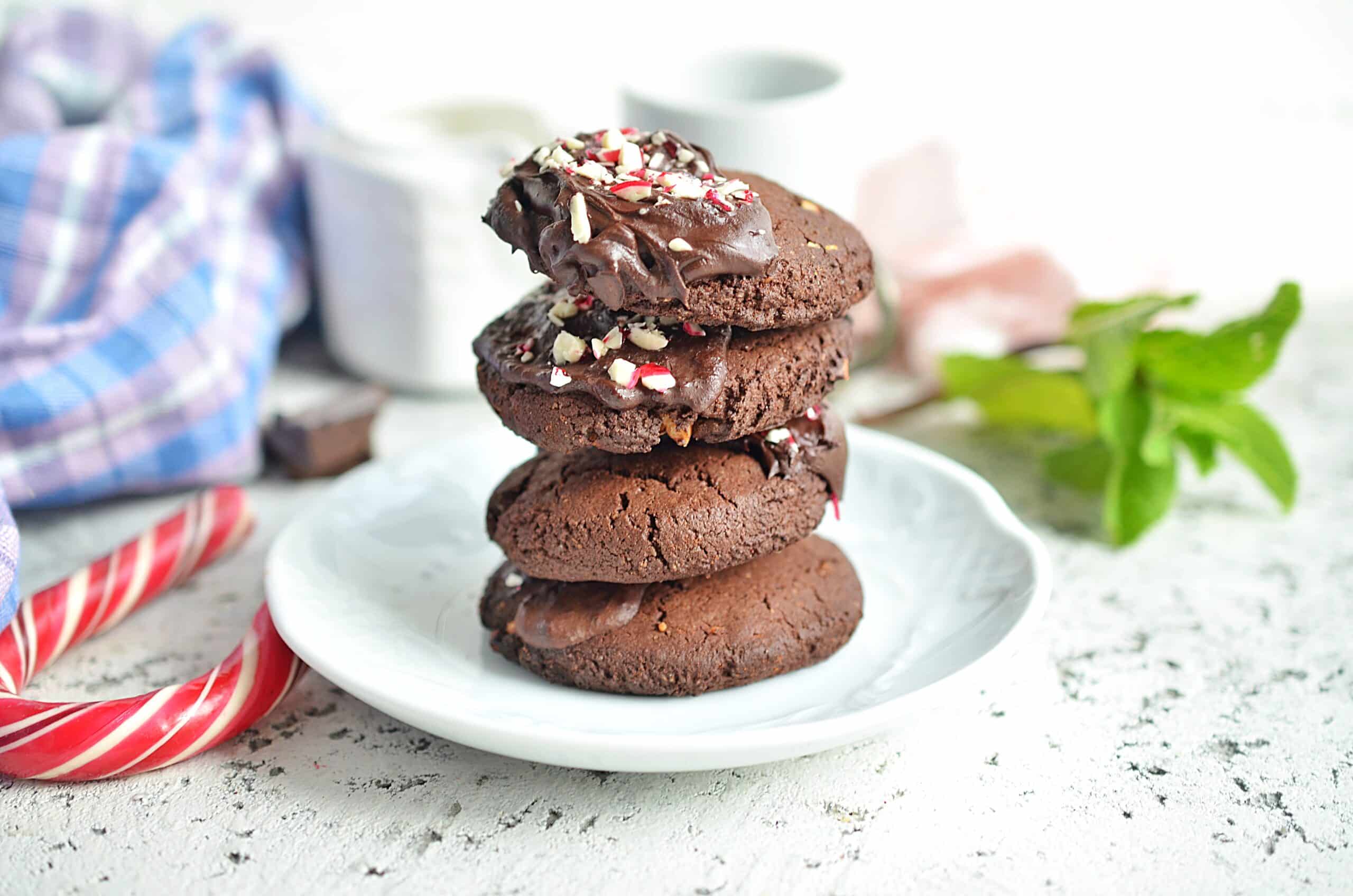 Chocolate peppermint cookies recipe