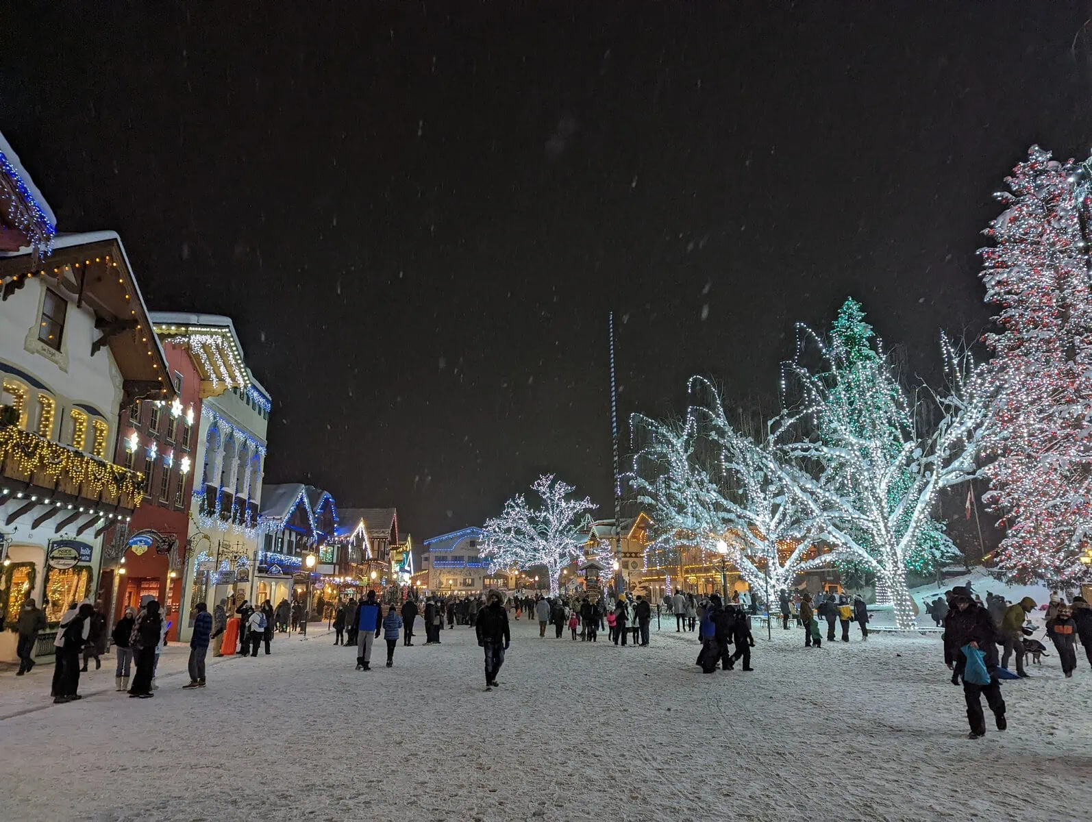 Leavenworth in the winter